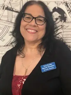 Teri Pealer, BJFM Society board member
